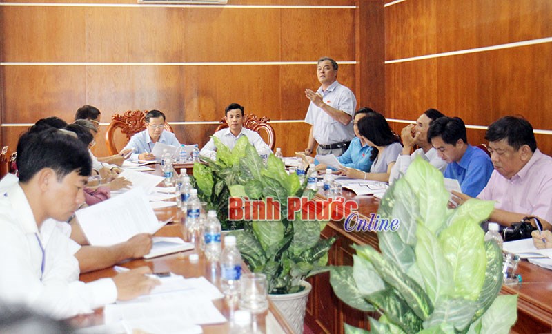 Ban Văn h&oacute;a - X&atilde; hội HĐND tỉnh gi&aacute;m s&aacute;t tại huyện B&ugrave; Gia Mập