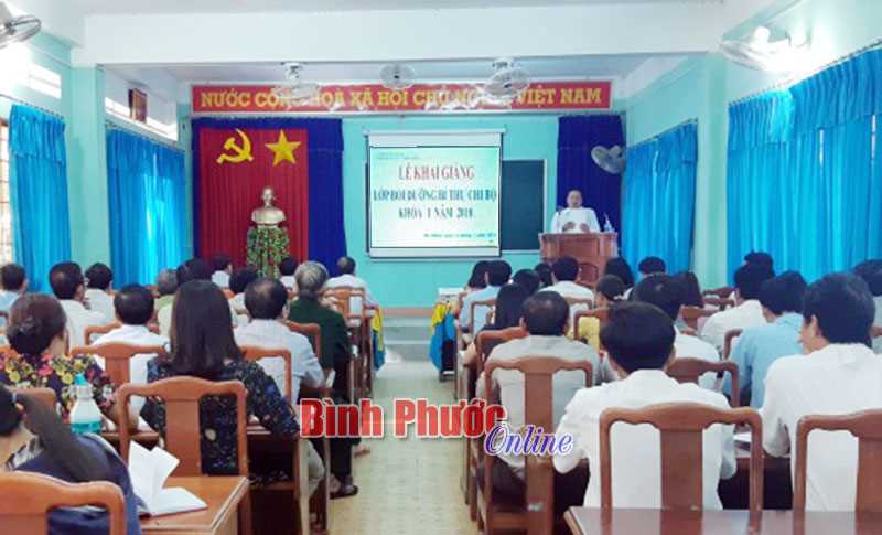 78 bí thư chi bộ tập huấn nghiệp vụ công tác đảng