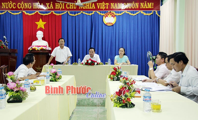 Phối hợp xây dựng Đề án thành lập văn phòng khối vận