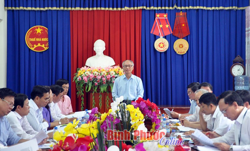 Ban Kinh tế - Ngân sách HĐND tỉnh giám sát tại Cục Hải quan, Cục Thuế