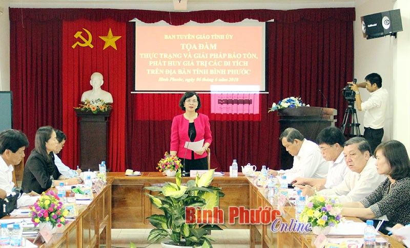 Tọa đàm thực trạng và giải pháp bảo tồn, phát huy giá trị các di tích