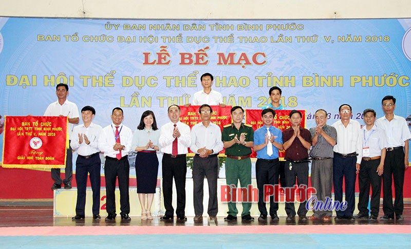 Đại hội TDTT lần thứ V năm 2018 thành công tốt đẹp