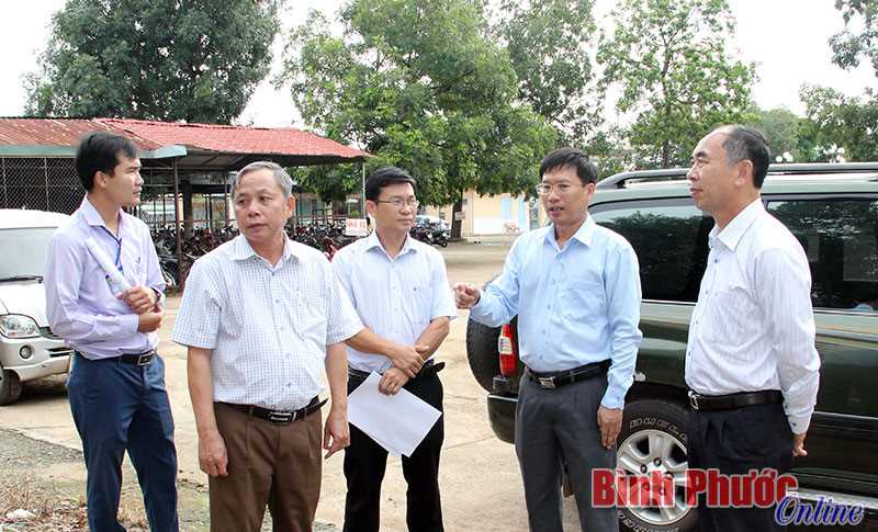 Kiểm tra công tác giải phóng mặt bằng nâng cấp Bệnh viện đa khoa tỉnh