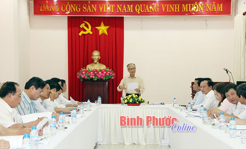 Ban Kinh tế - Ngân sách thẩm tra các báo cáo trước kỳ họp HĐND tỉnh