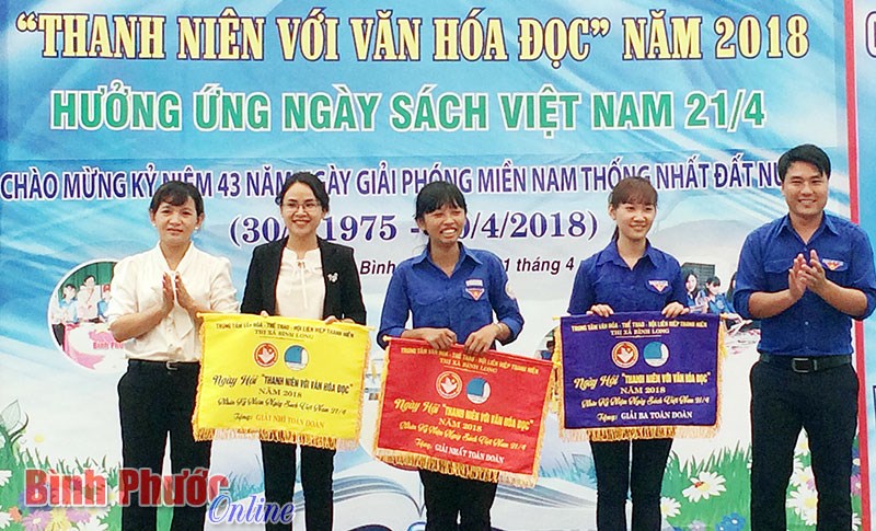 Bình Long: Sôi nổi ngày hội “Thanh niên với văn hóa đọc”