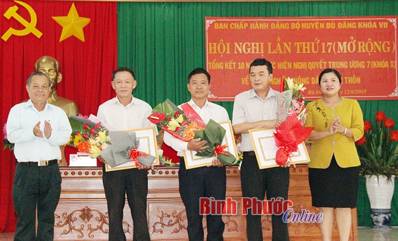 Bù Đăng tổng kết 10 năm thực hiện Nghị quyết Trung ương 7 (khóa X)