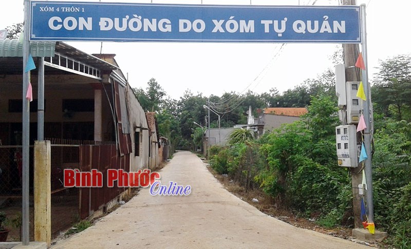 Long Bình học và làm theo Bác trong xây dựng NTM