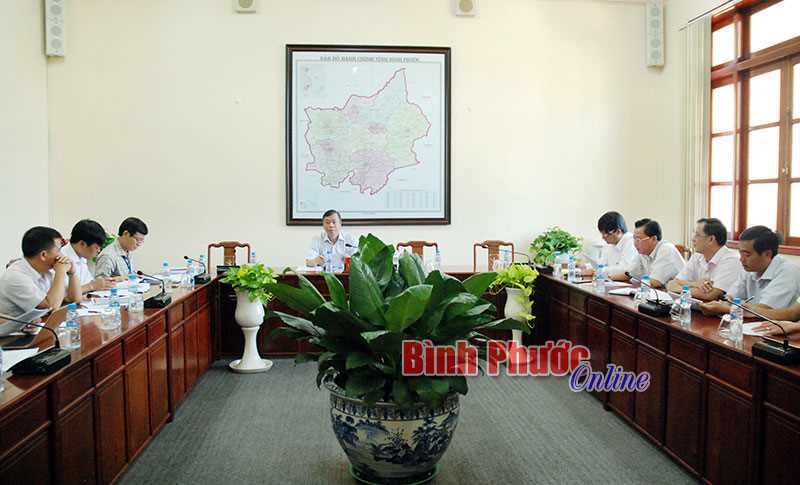 Giải quyết vướng mắc dự án BT đường Minh Hưng - Đồng Nơ