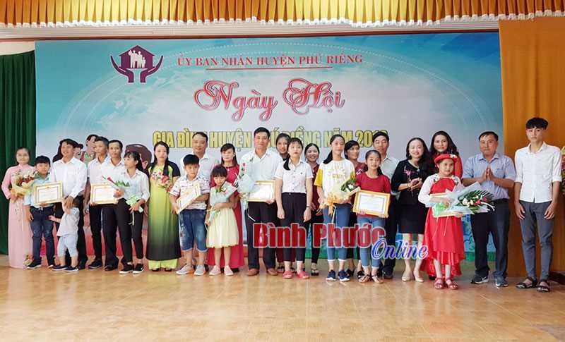 Ngày hội gia đình huyện Phú Riềng năm 2018