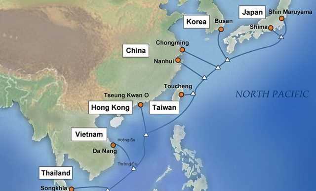 Tuyến cáp quang biển APG đã được khôi phục phần lớn lưu lượng
