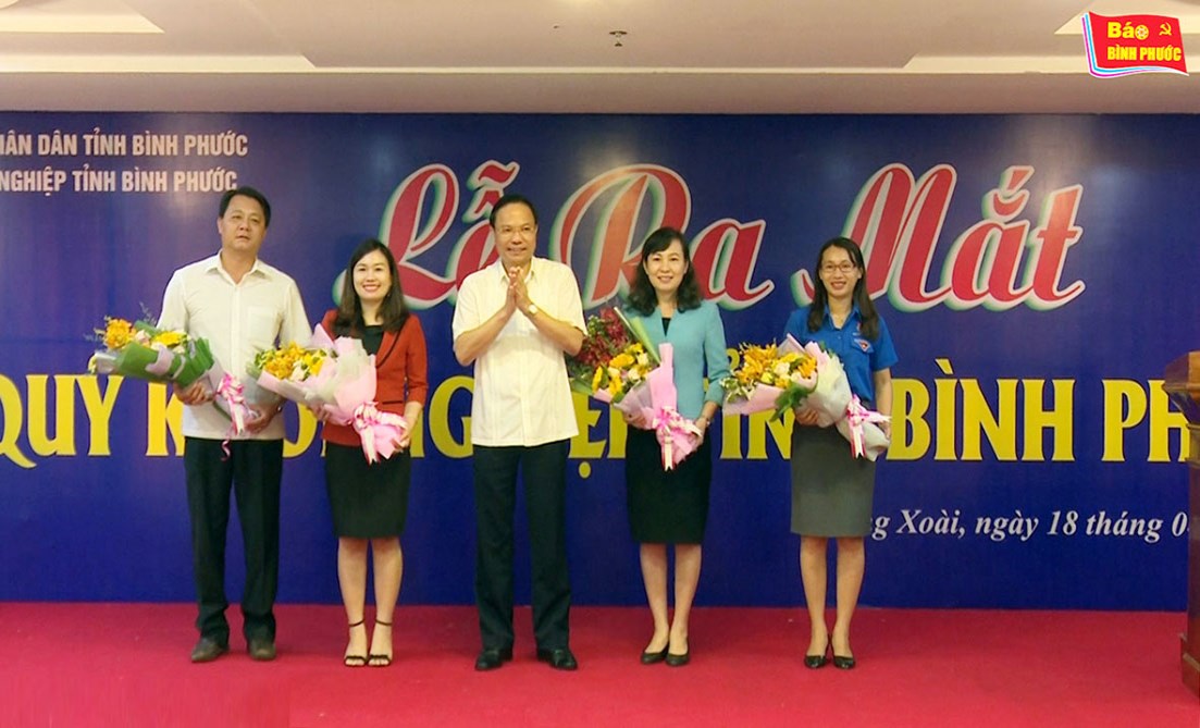 [Video] B&igrave;nh Phước ra mắt Quỹ khởi nghiệp