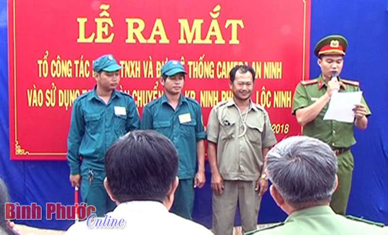 Ra mắt Tổ phòng, chống tội phạm, tệ nạn xã hội