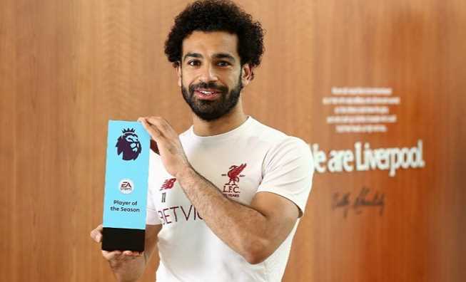 Mohamed Salah giành danh hiệu Cầu thủ xuất sắc nhất Premier League