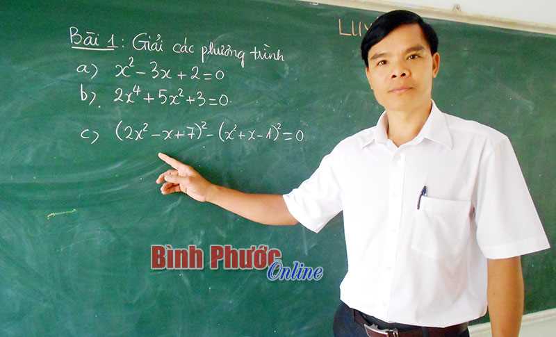 Tạ Văn Phấn - giáo viên yêu nghề