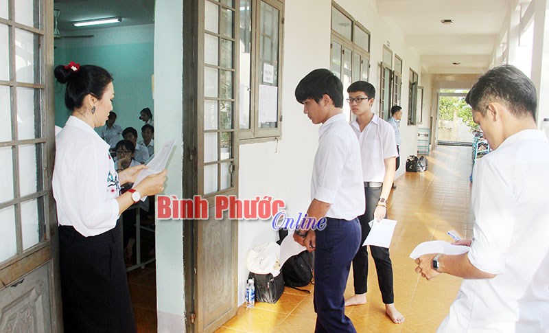 10.275 thí sinh dự thi THPT quốc gia năm 2018