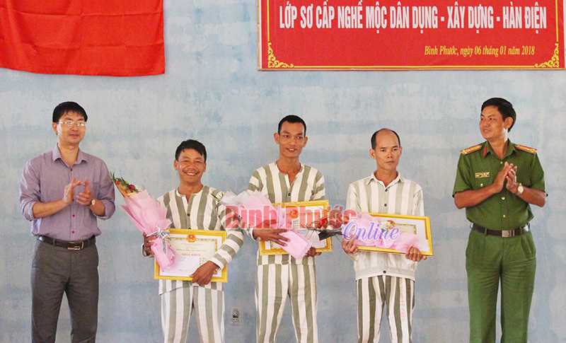 Trại giam Tống L&ecirc; Ch&acirc;n: Tỷ lệ phạm nh&acirc;n cải tạo kh&aacute;, tốt tr&ecirc;n 80%