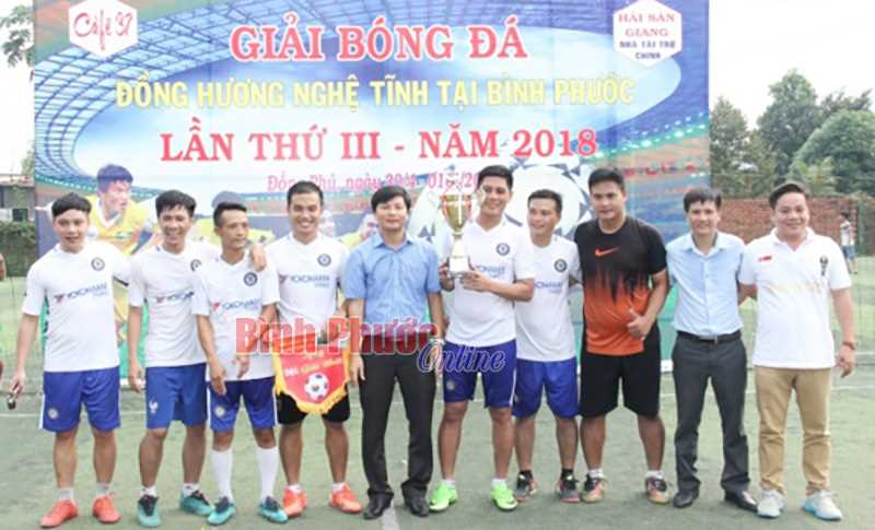 Giải bóng đá Nghệ Tĩnh tại Đồng Phú