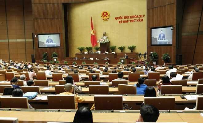 Quốc hội họp phiên toàn thể, bế mạc Kỳ họp thứ năm, khóa XIV