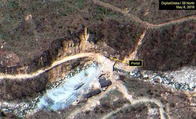 Triều Tiên bắt đầu đóng cửa bãi thử hạt nhân Punggye-ri