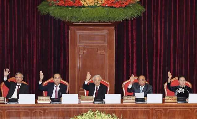 Bế mạc Hội nghị lần thứ 7, Ban Chấp h&agrave;nh Trung ương Đảng Kh&oacute;a XII