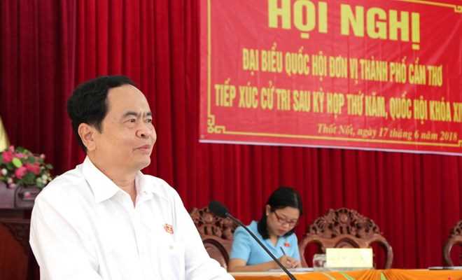 Chủ tịch MTTQ VN kêu gọi người dân không để lòng yêu nước bị lợi dụng