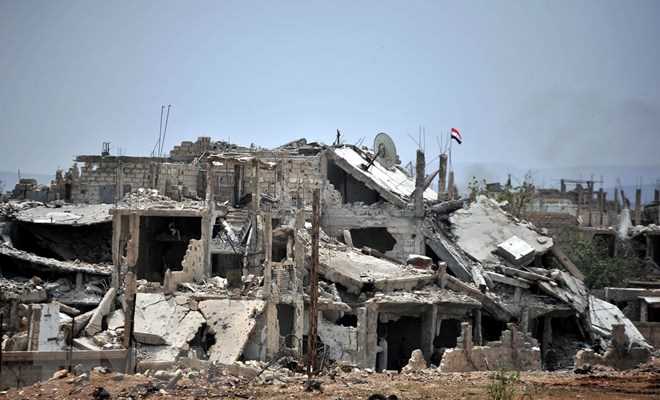 Quân đội Syria giành lại khu vực ở phía Nam thủ đô Damascus