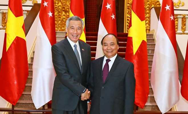 Tạo xung lực mới cho quan hệ Đối t&aacute;c chiến lược Việt Nam-Singapore