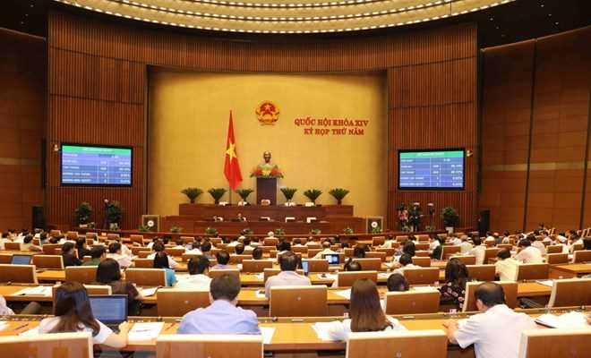 Quốc hội thông qua chương trình xây dựng luật, pháp lệnh năm 2019