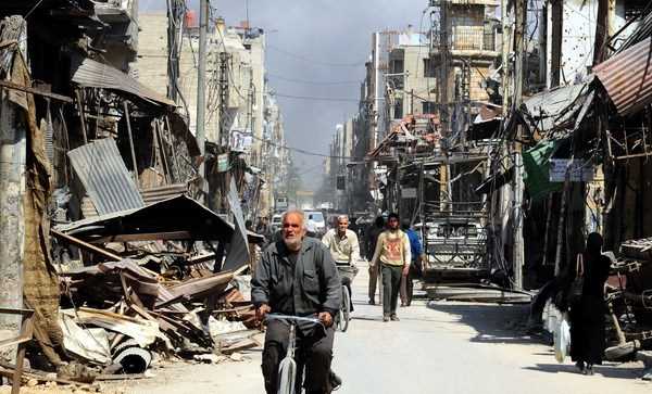 Hàng nghìn người dân Iraq xuống đường tuần hành ủng hộ Syria