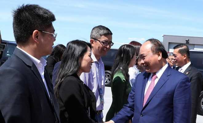 Thủ tướng kết thúc chuyến tham dự Hội nghị thượng đỉnh G7 mở rộng