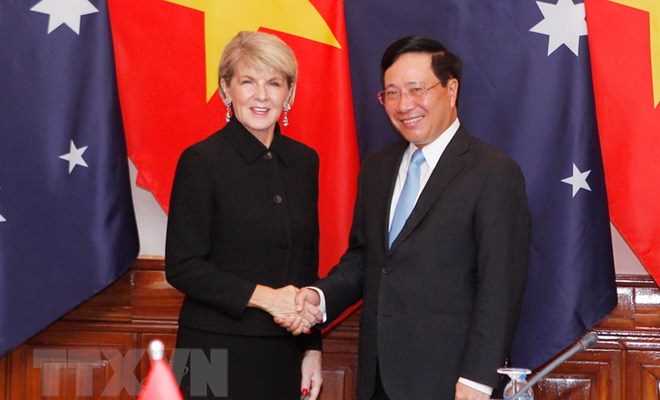 Bộ trưởng Ngoại giao Việt Nam-Australia chủ trì cuộc họp lần thứ nhất