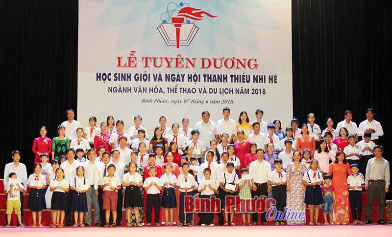 Ngành văn hóa - thể thao và du lịch tuyên dương học sinh giỏi