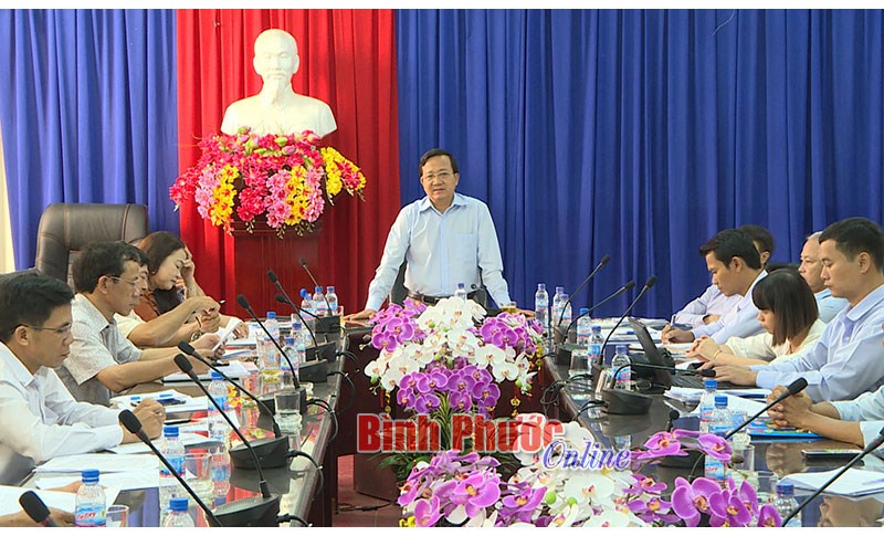 Kiểm tra công tác mặt trận tại Phú Riềng