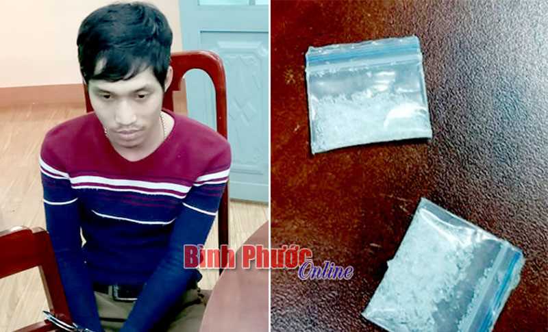 Đồng Tiến bắt giữ 1 đối tượng tàng trữ trái phép ma túy