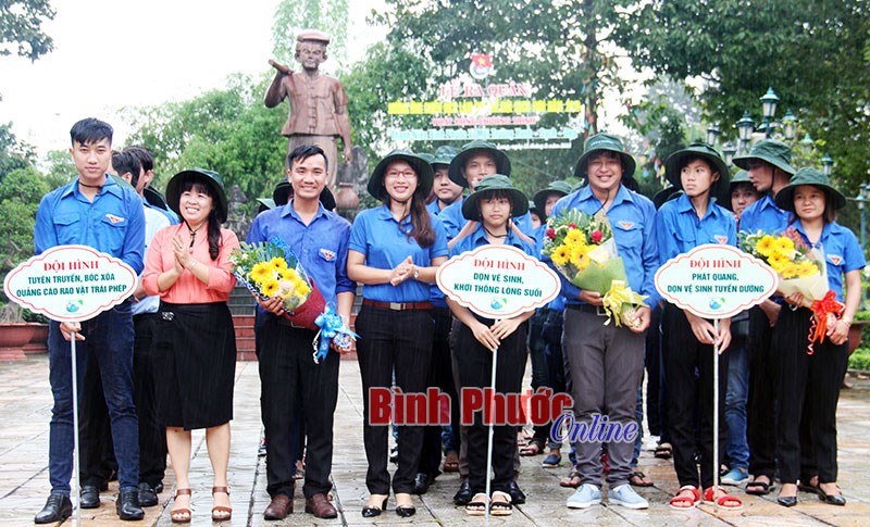 Phát động “Thanh niên Bình Phước vì môi trường xanh - sạch - đẹp”