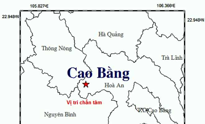 Liên tiếp 35 trận động đất từ đầu năm, chủ yếu ở khu vực biên giới