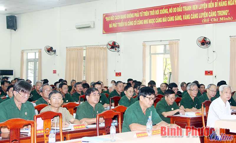 255 cán bộ chủ chốt hội CCB được cập nhật kiến thức mới