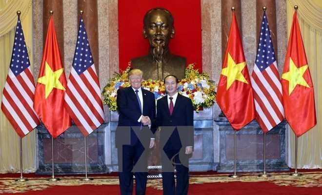 Tổng thống Mỹ chia buồn việc Chủ tịch nước Trần Đại Quang qua đời