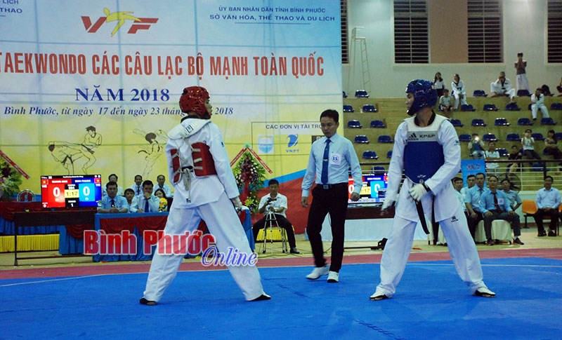 Khai mạc giải vô địch Taekwondo các câu lạc bộ mạnh toàn quốc 2018