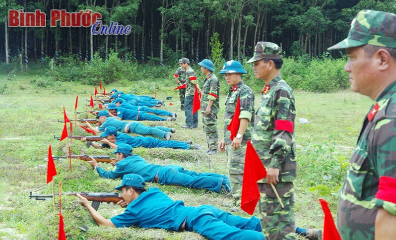 Phú Riềng nâng cao chất lượng giáo dục quốc phòng - an ninh