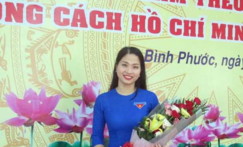 Cô giáo Bùi Thùy Vân học và làm theo Bác