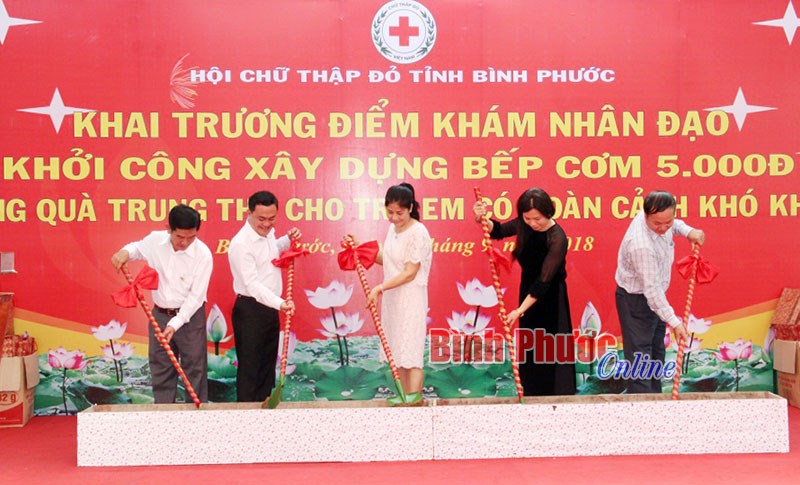 Khởi công xây dựng bếp ăn 5.000 đồng