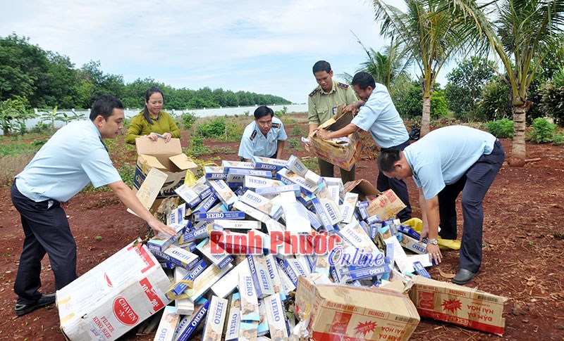 Chủ động kiểm soát, chống buôn lậu trên biên giới