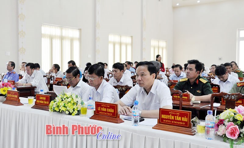Chơn Thành: Nhiều chỉ tiêu đạt cao sau nửa nhiệm kỳ