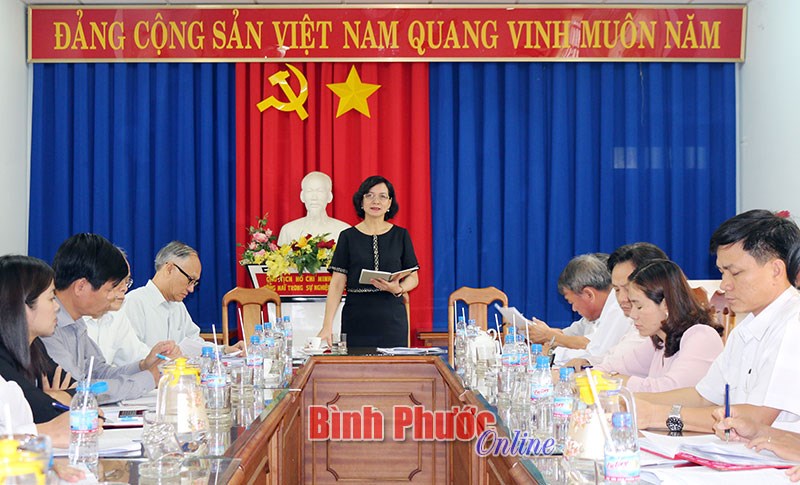 Đoàn giám sát 961 làm việc với Giám đốc Sở NN&PTNT