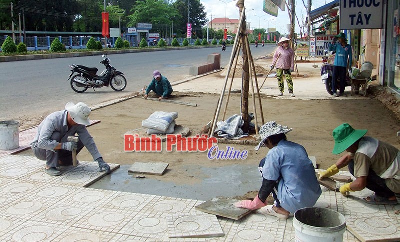 Đồng Xoài sử dụng hiệu quả nguồn vốn XDCB