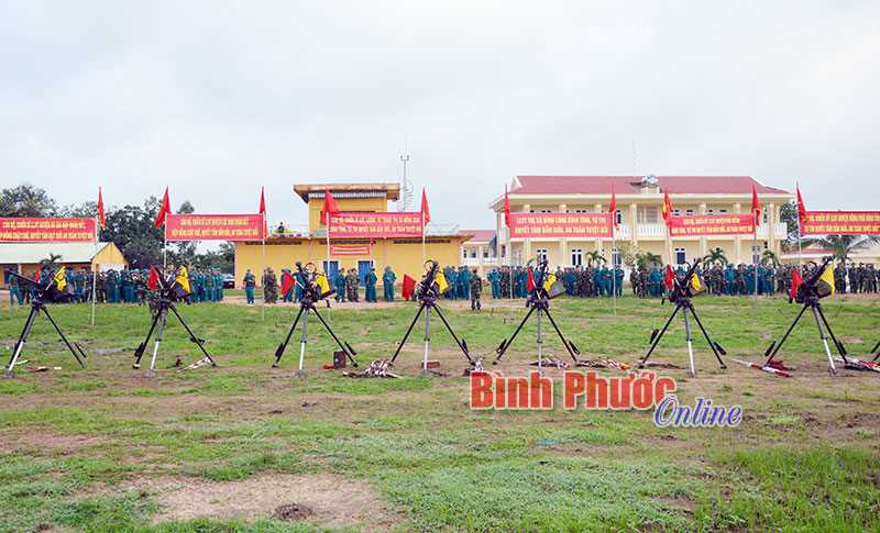 Hội thao phòng không 3 thứ quân và diễn tập chiến thuật có bắn đạn thật