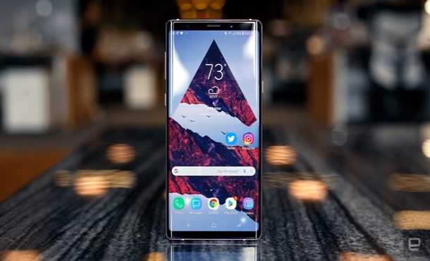 Samsung Galaxy Note 9 có màn hình hiển thị tốt nhất thế giới