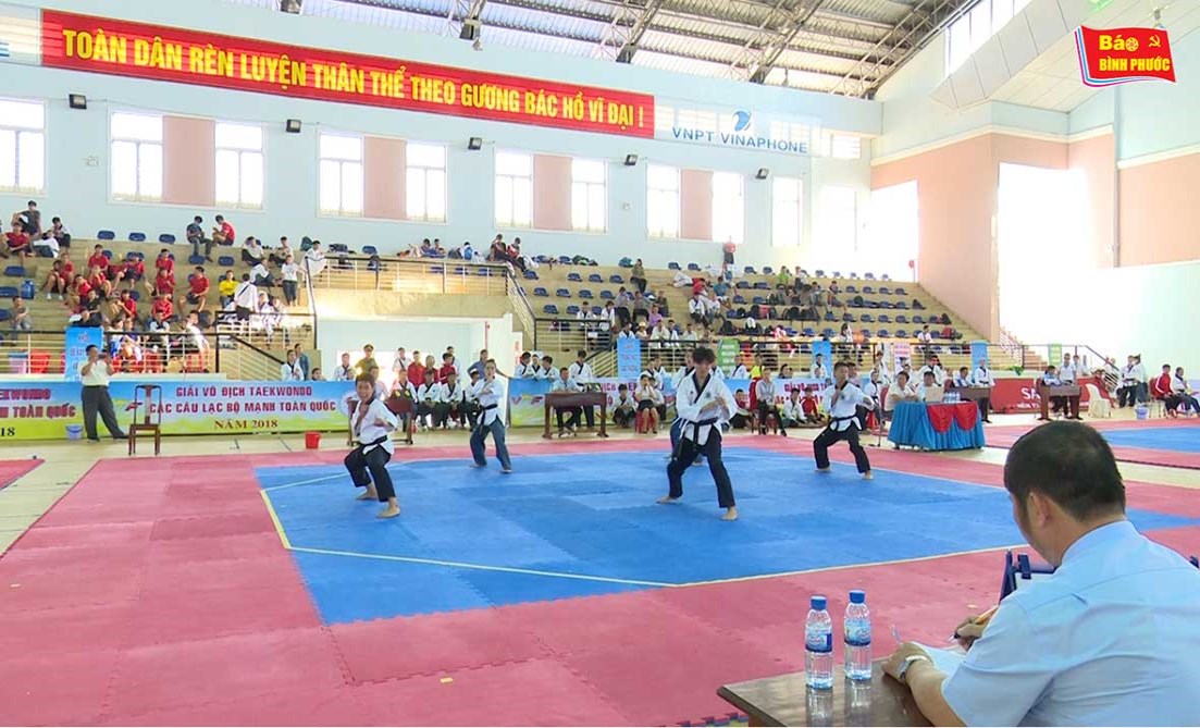 [Video] Bế mạc giải vô địch Taekwondo các câu lạc bộ mạnh toàn quốc 2018