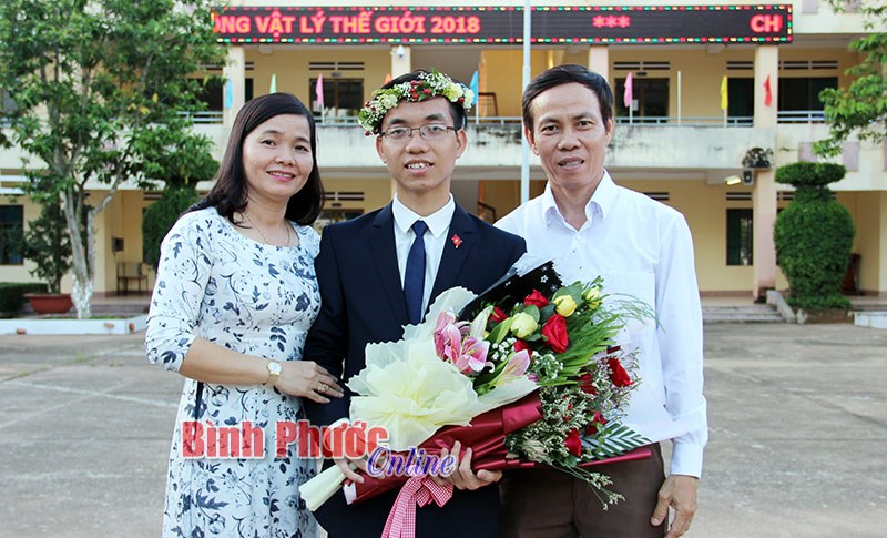Hành trình đến giải vàng của học sinh Bình Phước